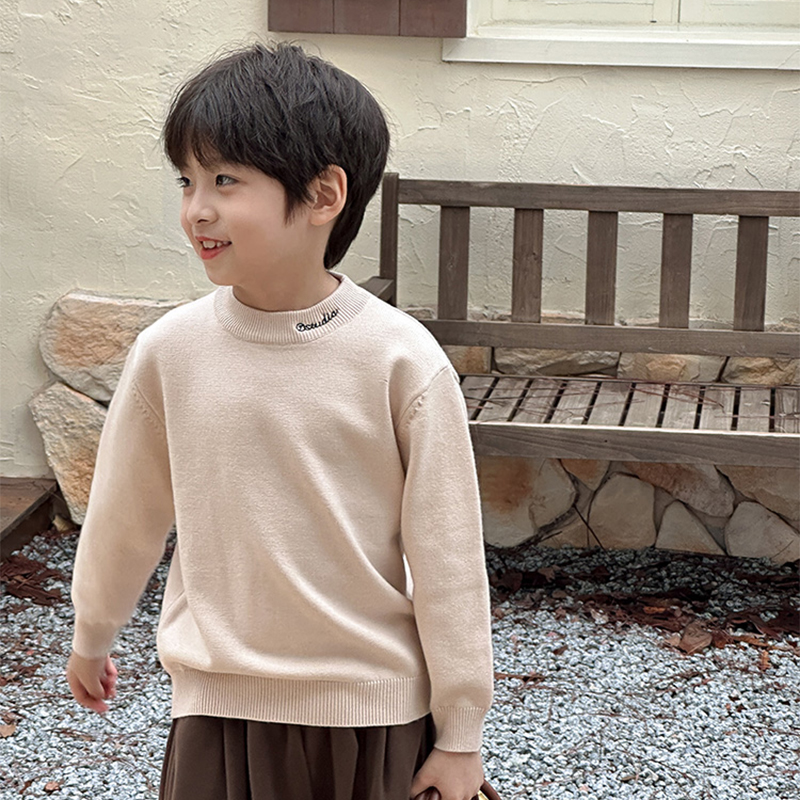 虾酱麻麻多色保暖针织打底衫