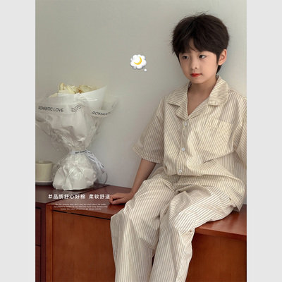 虾酱麻麻纯棉家居服套装