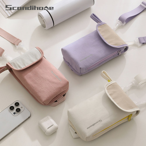 户外水杯袋水壶手机一体包多功能