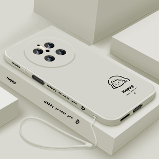 适用华为mate70手机壳简画男女Mate70Pro十直边个性创意情侣款mete70pro+保护套全包防摔魅特七十超薄可爱