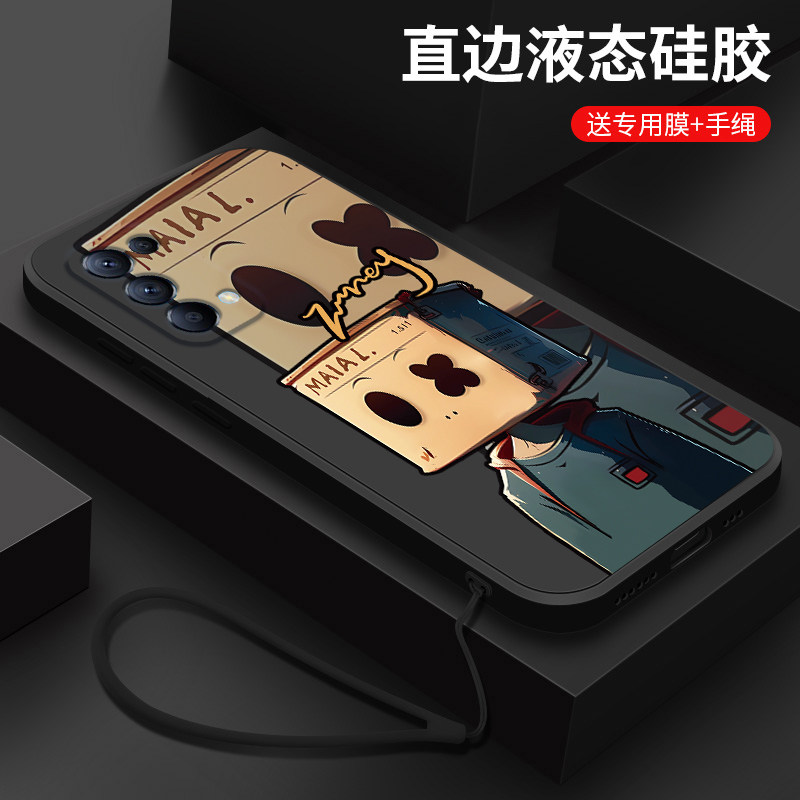 oppoReno6手机壳新款Reno6pro纸盒人Reno6pro+保护套2硅胶opopreno5软壳0pp0防摔reno4外壳reno3全包2z男女高性价比高么？