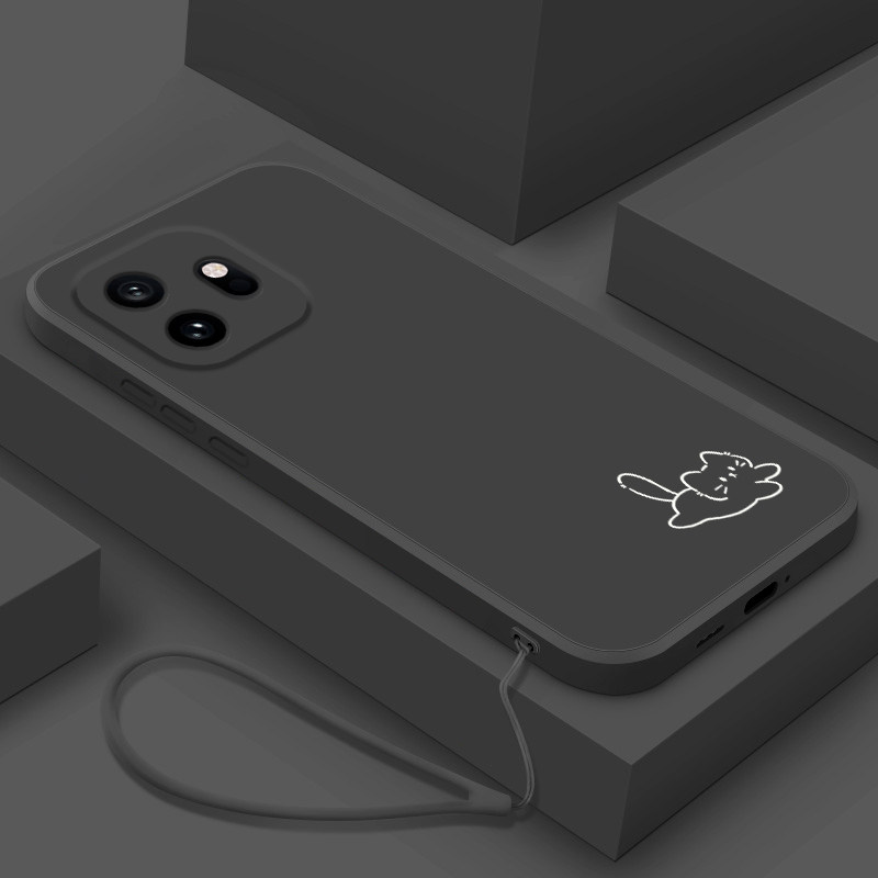 适用一加15T手机壳小猫小鱼oneplus+15新款液态硅胶1+15保护套全包创意男女款一加十五直边简约防摔软壳