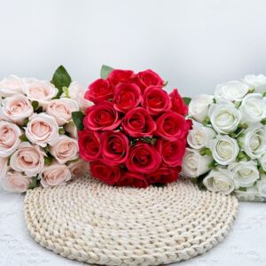 仿真花玫瑰花婚礼婚庆手