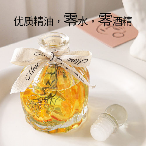 优质玫瑰柑橘无火香薰精油套装酒店民宿服装店空气芳香剂摆件香氛