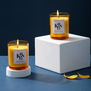 KHANID室内香薰蜡烛豆蜡小众礼物生日香氛伴手礼平安祝福蜡烛