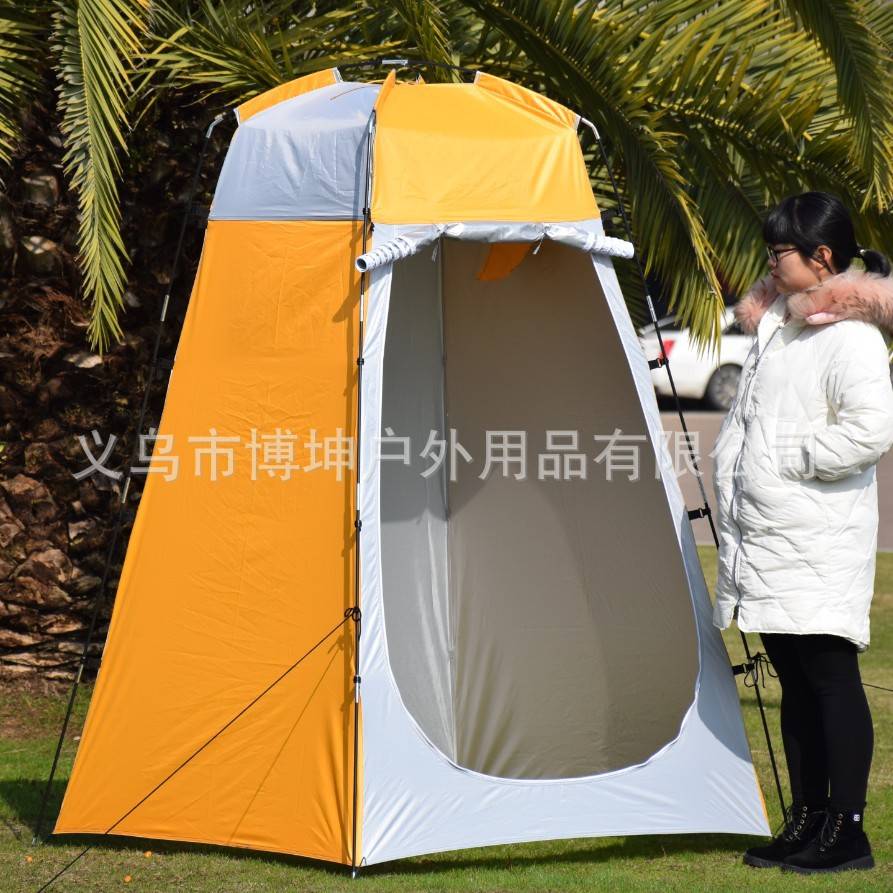 帐篷户外更衣帐篷沐浴洗澡保暖帐外景游泳换衣室移动厕所帐篷