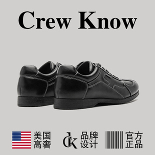 【美国CREW KNOW高奢】2026新款德训鞋男款女轻便休闲平底系带潮