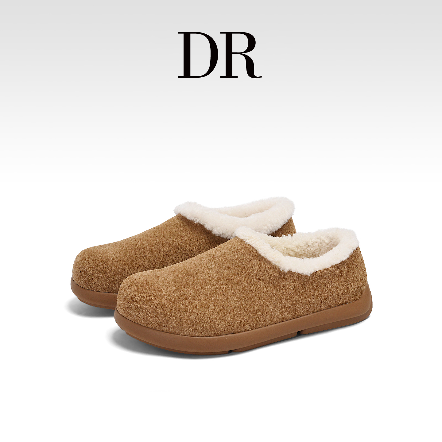 棉鞋加绒全包勃肯包头桑坡半拖女