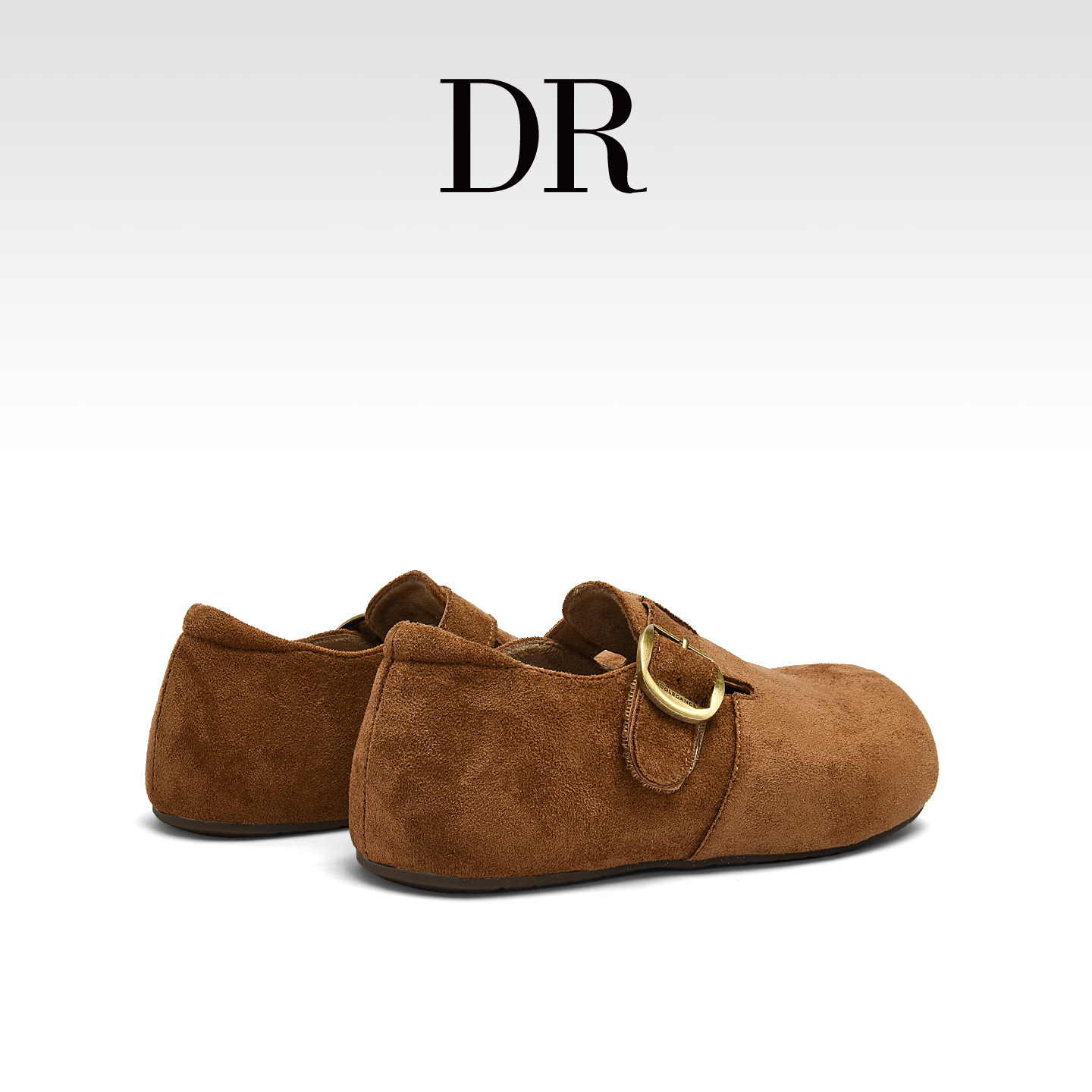 DR官方正品真皮复古全包搭扣勃肯鞋女2026春季休闲平底圆头豆豆鞋,女鞋,勃肯鞋/软木鞋,淘宝优惠券,粉丝福利购,淘宝优惠卷