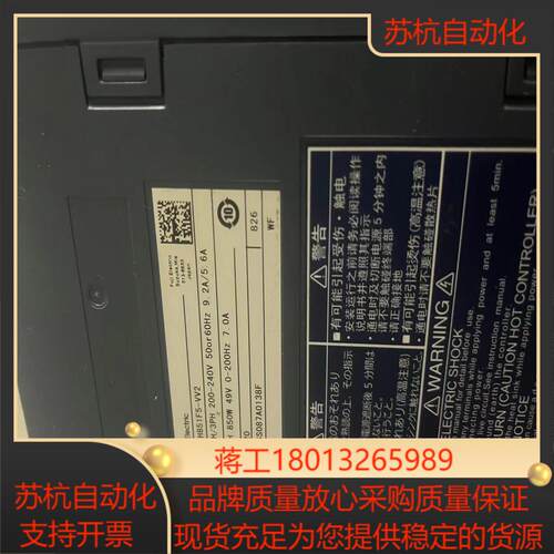 富士伺服驱动器ryh851f5-vv2 850w原装