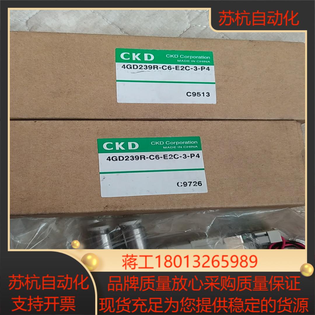 CKD电磁阀4GD239R-C6-E2C-3-P4