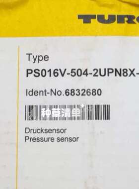 全新传感器TURCK 6832680