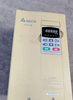 VFD075B43A B 7.5KW ，功能正常，