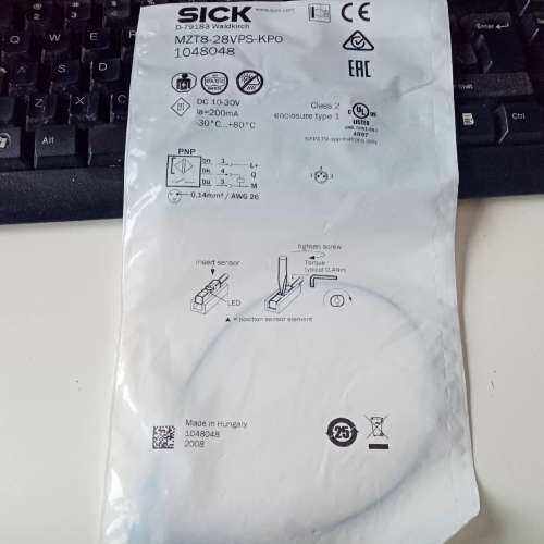 SICK传感器气缸传感器磁性开关MZT8-28VPS