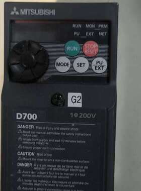 变频器FR-D720S-014-EC，单相200V，功能