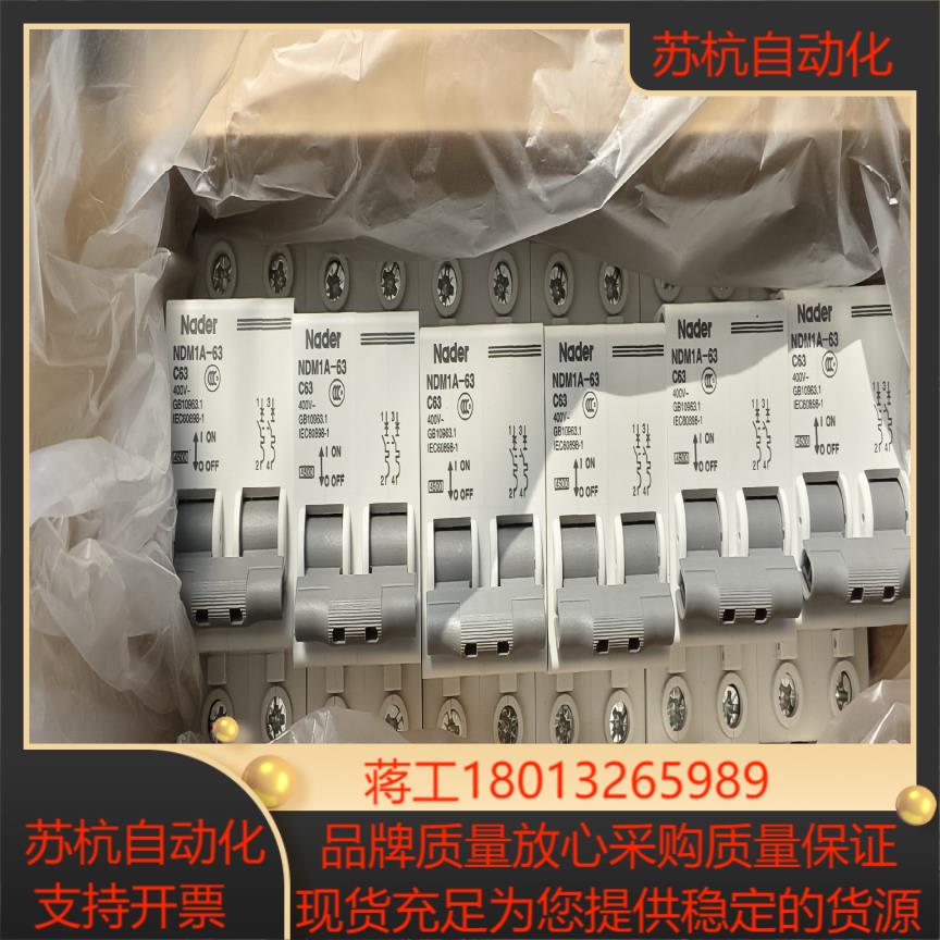 上海良信NDM1A-63小型断路器2P63A全新带装