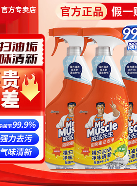 威猛先生厨房重油污清洁剂油污净强力去除油垢抽油烟机官方旗舰店