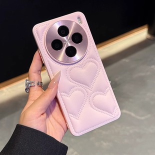 适用vivox200pro手机壳新款素皮vivo保护壳套x200promini后壳女镜头全包防摔mini系列高端外壳超薄迷你高级感