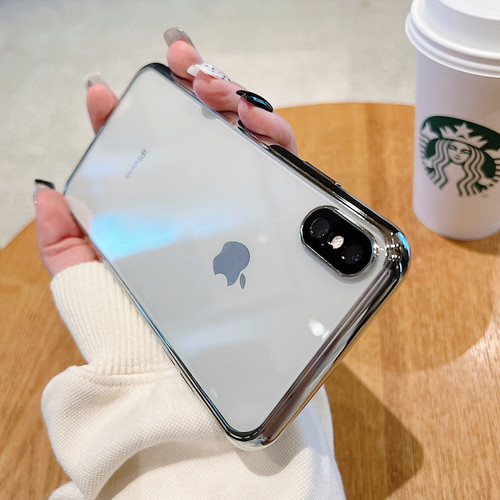 适用苹果手机壳透明硅胶创意