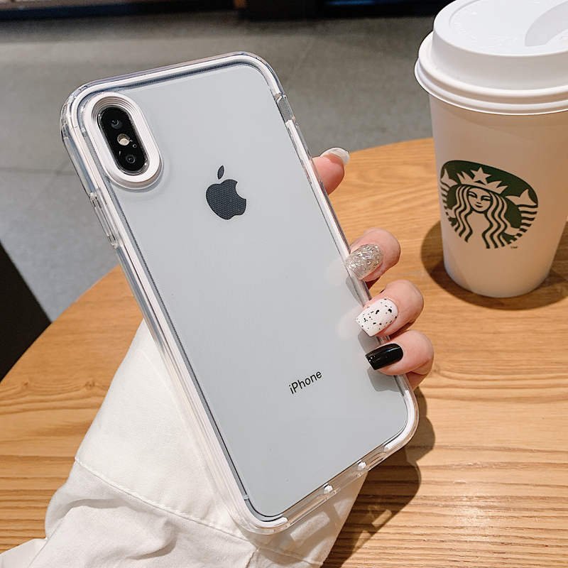 糖果色硅胶手机壳小清新