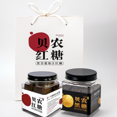 上林县贝农原味红糖260g老姜混合
