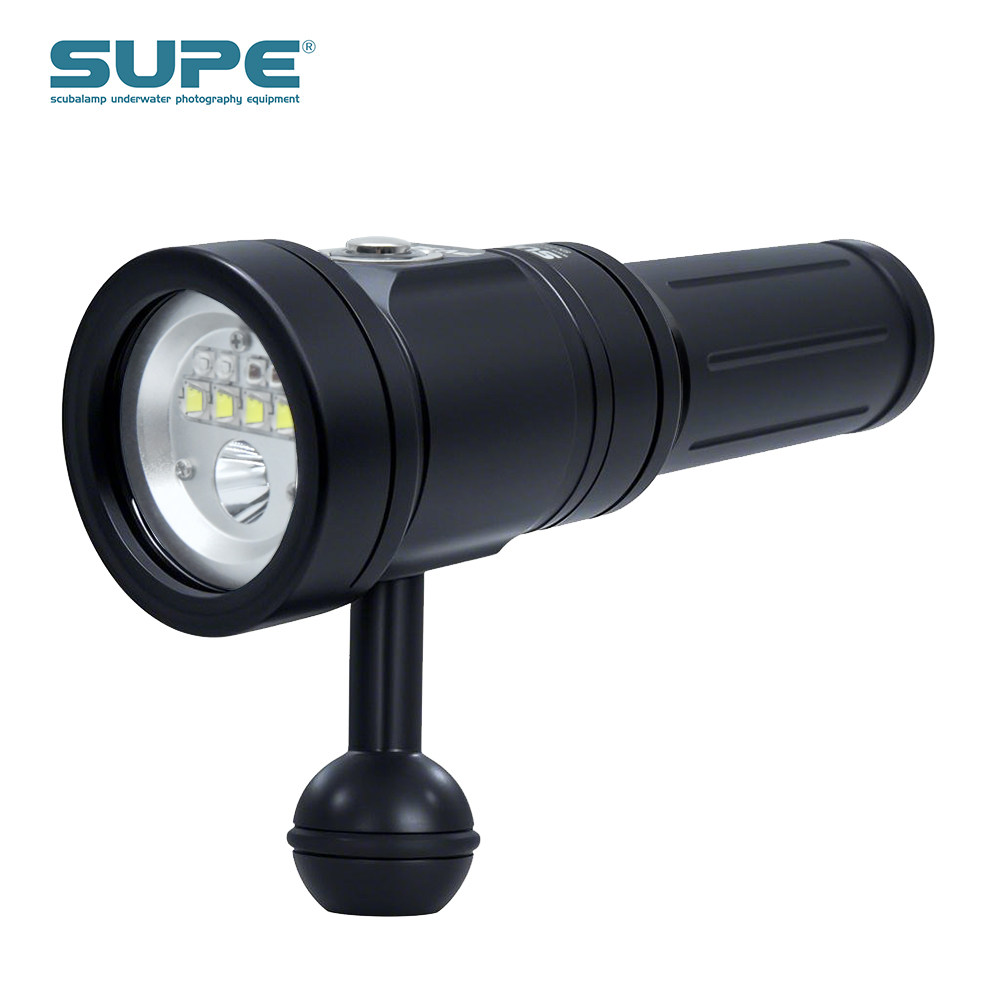 SCUBALAMP(SUPE) 新升级PV32 v2 潜水摄影水下拍摄补光灯3000流明