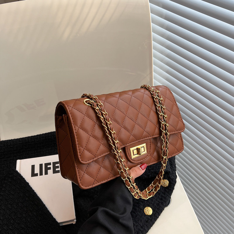 小众单肩新款流行小方包