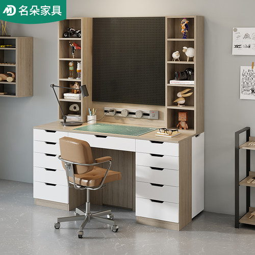 名朵简约书桌DIY手工桌工作台