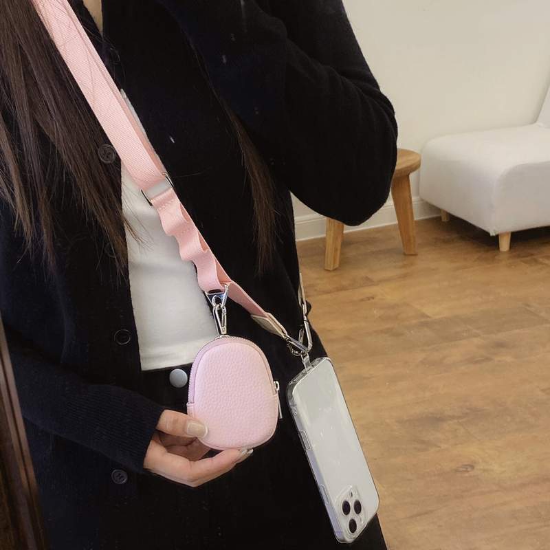 苹果AirPods4皮质全包斜挎式