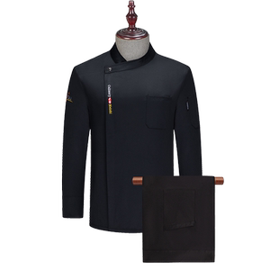 长袖厨师工作服免费定制