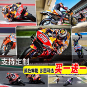 豪尔赫洛伦佐海报寝室墙贴房间装 饰品挂画芯 饰画卧室壁纸墙上装