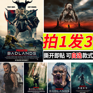 铁血战士杀戮之地海报贴画房间墙上墙贴寝室背景装饰画宿舍贴纸