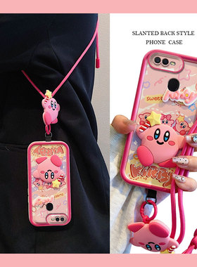 适用于OPPO A7X手机壳可爱女PBBMOO高颜值opopa7斜跨保护套ins搞怪学生pbfm00个性卡通ooppa7x卡通日韩女0ppo