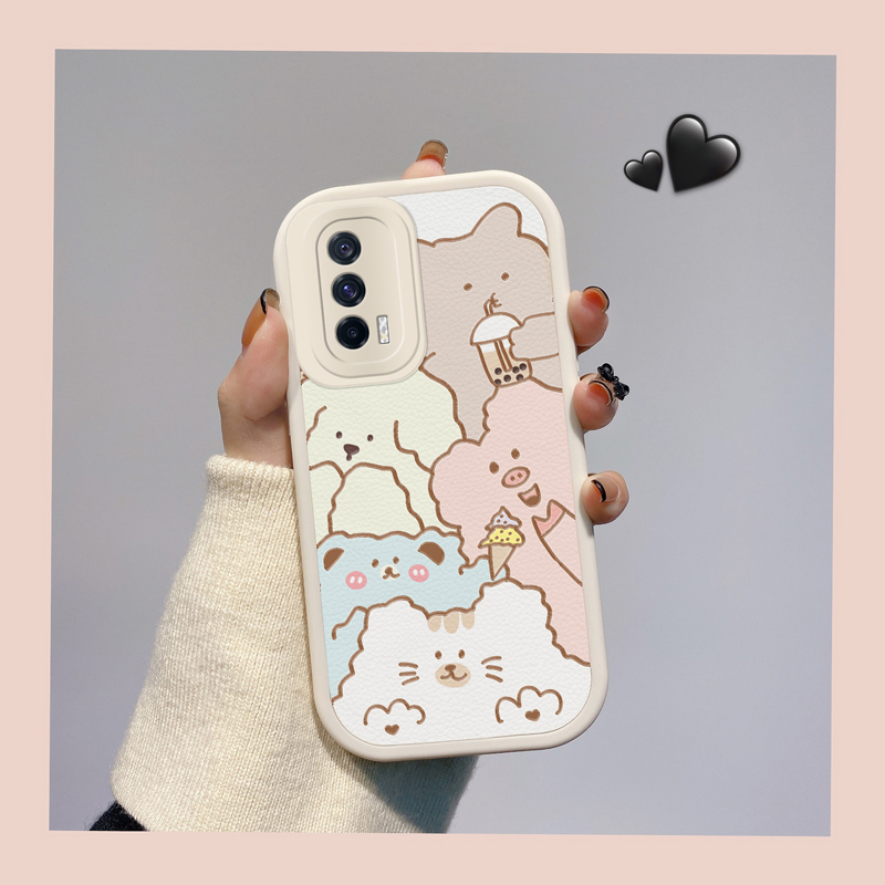 适用IQOOneo5手机壳日韩风lqooneo5卡通全包防摔iqoonoe5可爱女生iq00neo5硅胶软皮纹iqoo爱酷neo5外壳ins萌