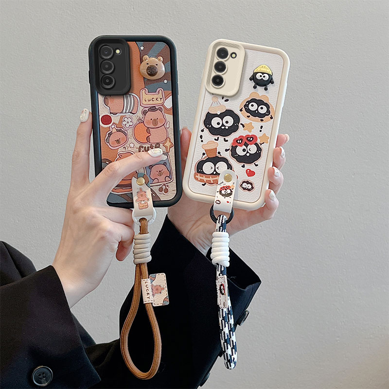 卡通可爱煤球立体带手绳