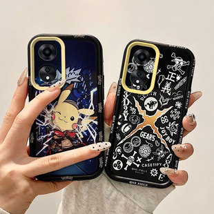 二次元适用OPPOA1Pro手机壳索隆路飞新款动漫创意全包边防摔硅胶磨砂壳