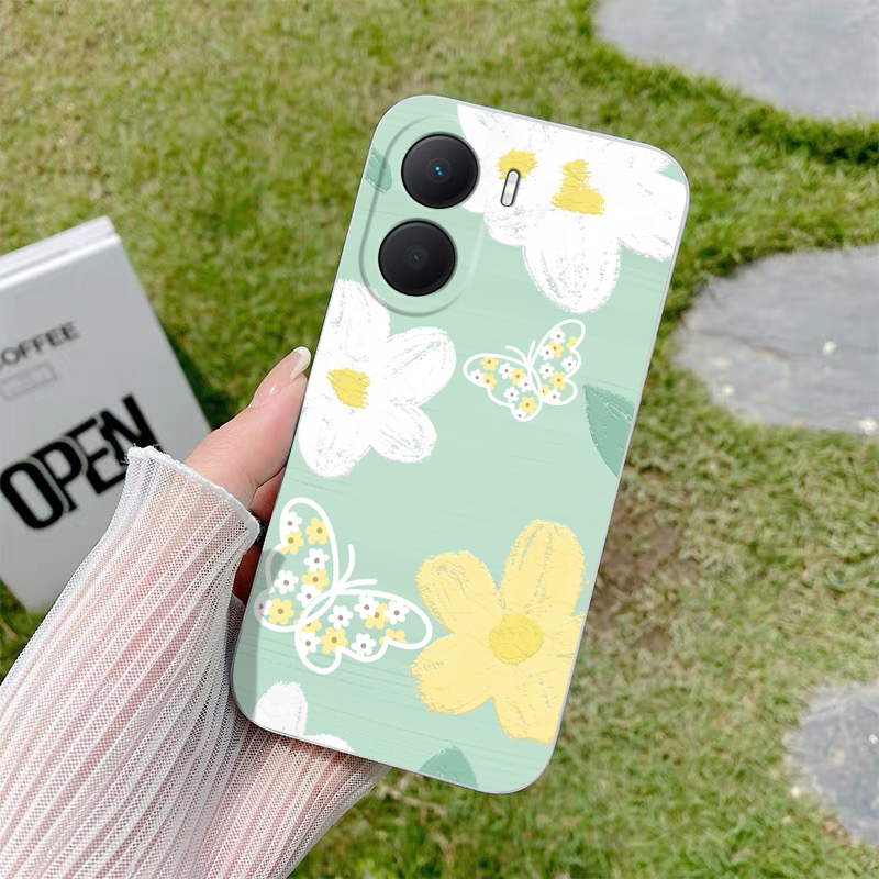 花朵硅胶全包边防摔软壳