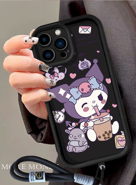 奶茶库洛米适用于三星a14手机壳少女新款a51个性硅胶a32时尚a72保护套galaxy a15日韩高颜值a22s美乐蒂a73潮