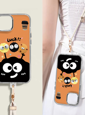 搞怪煤球适用于OPPOF9手机壳F9Pro日韩透明壳F19Pro+卡通可爱少女硅胶时尚男保护套