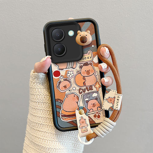 卡通可爱煤球立体带手绳