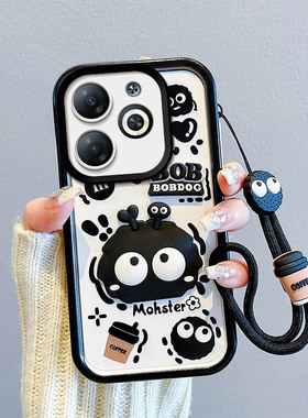 煤球库洛米适用realme真我note70T 4G手机壳卡通NOTE70T男女硅胶relame全包边少女可爱reamle note7ot保护套