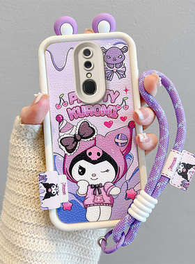 适用OPPOF11手机壳时尚潮女款opop f11硅胶少女oopp f11保护套日韩可爱女oppif11卡通蜡笔小新opoof11皮纹潮