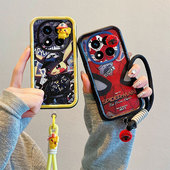 海贼王索隆适用于红米Note15 4g保护套卡通可爱少女硅胶手绳 note15 5g手机壳时尚 男女nite15日韩创意redmi