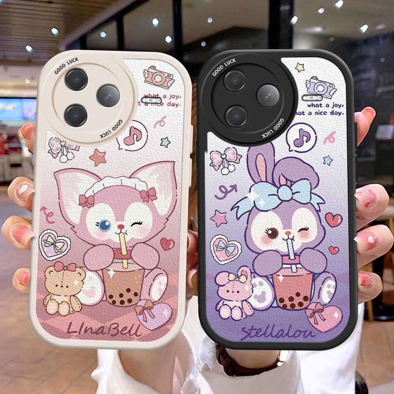 卡通可爱情侣全包边防摔