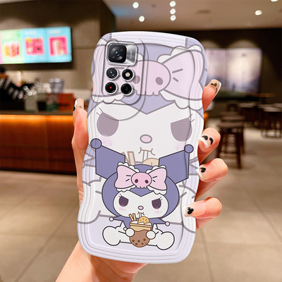 适用红米Note11 5G手机壳简约时尚学生redmi note11tpro个性软壳ins风可爱女nite11pro日韩卡通n0te11保护套