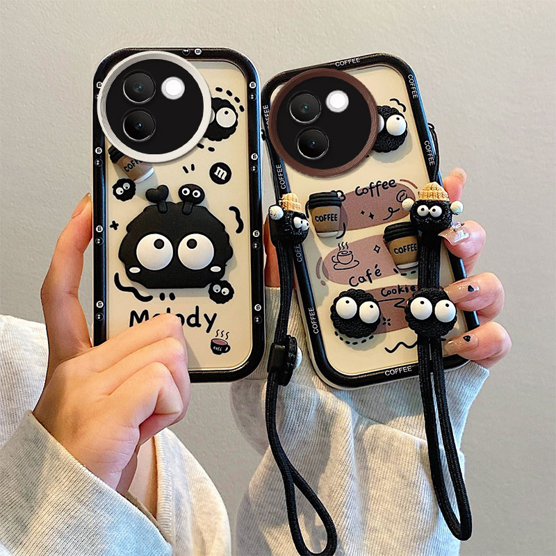 VIVOV30E硅胶可爱立体公仔