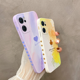 适用oppo reno7国际版手机壳ins简约男ooporeno7卡通防摔0pp0reno7海外版硅胶保护套可爱女ren07镜头全包创意