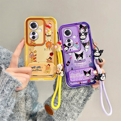 KT镜子支架适用OPPOReno11F手机壳日韩可爱女OPPOF25Pro个性时尚男女OPPOReno11F卡通保护套OPPOF25Pro硅胶