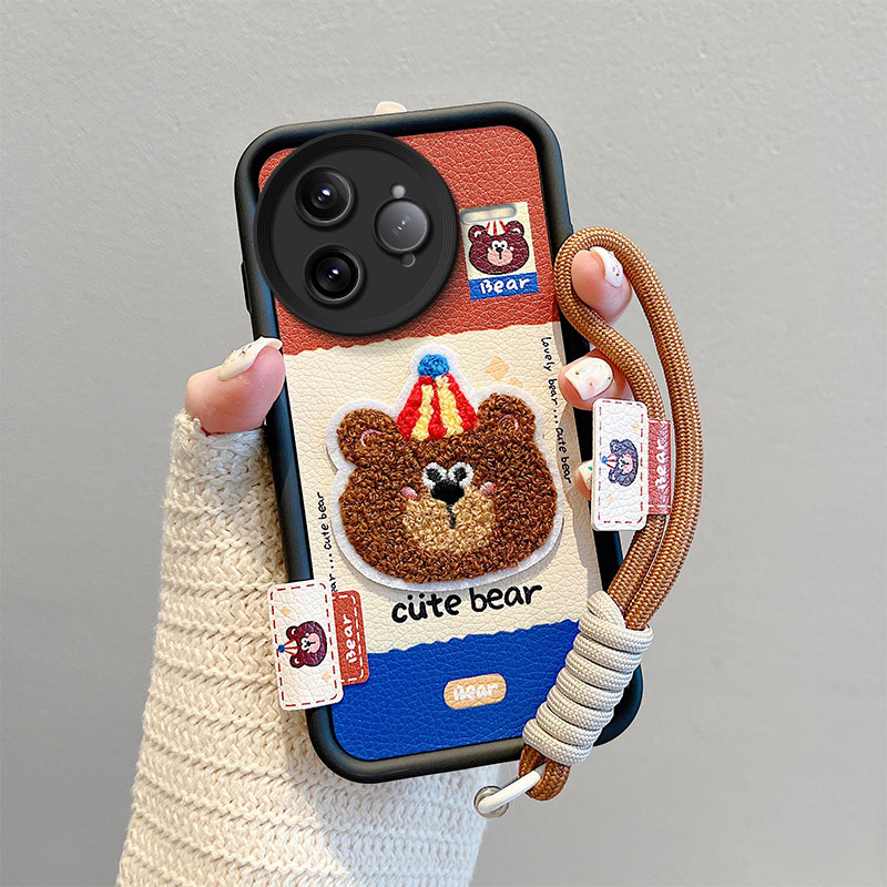 趣味可爱刺绣立体情侣