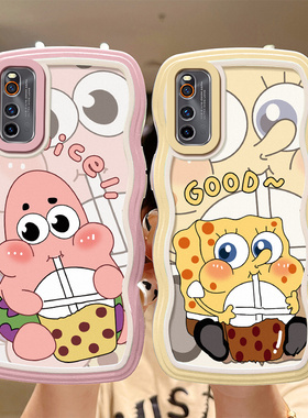 适用维沃iqooneo3手机壳搞怪新款可爱女iqqoz1海绵宝宝lq00neo3时尚简约v1981a日韩硅胶iqoonoe3保护套卡通
